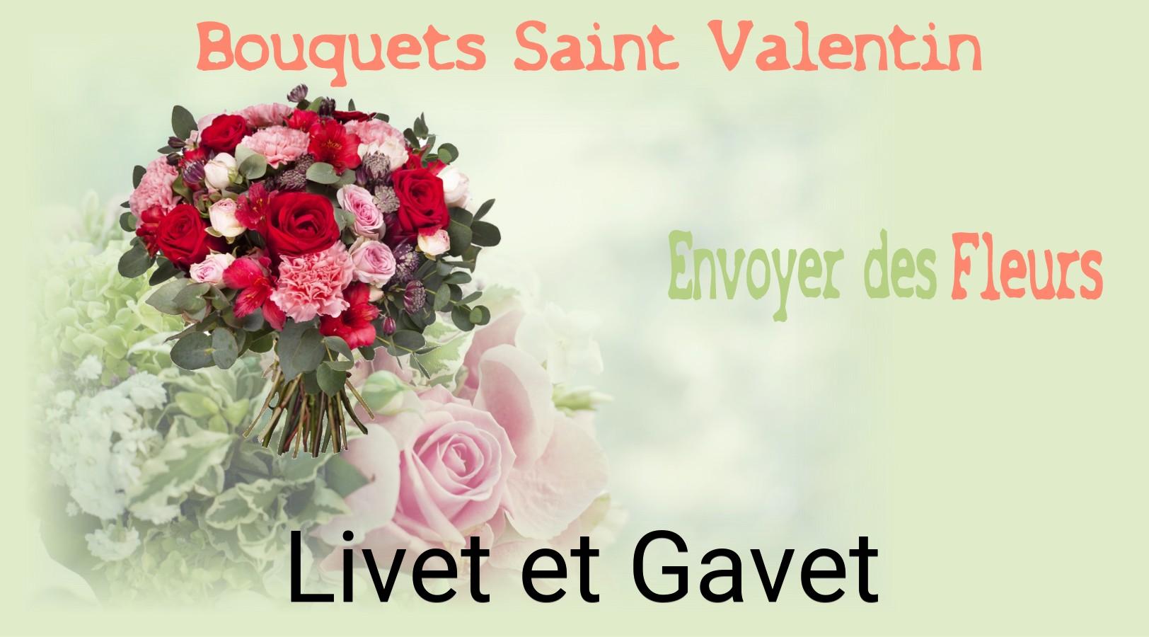Roses de Saint-Valentin livrées à Livet-et-Gavet